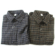 衬衫 美式 复古重磅加厚磨毛格子长袖 阿美咔叽保暖宽松休闲衬衣外套