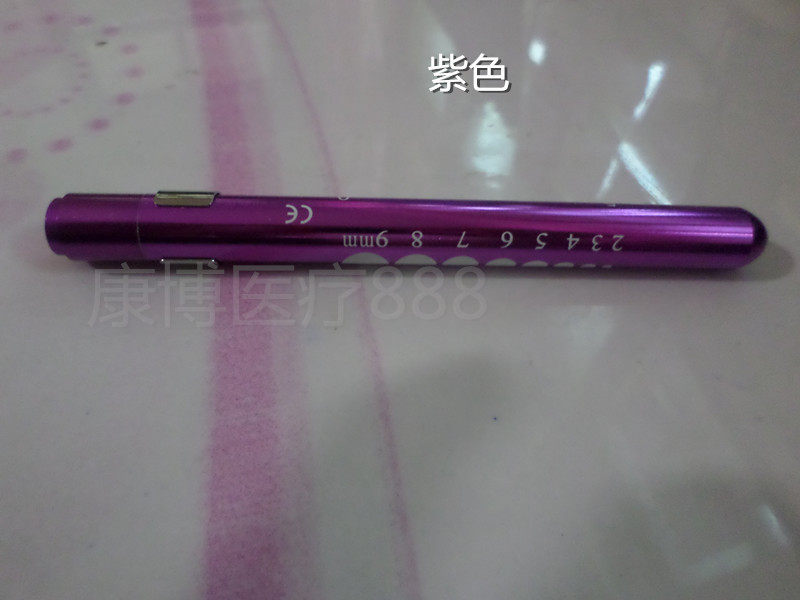 눈과 입을 확인하는 이비인후과 의사를 위한 병원 작은 손전등 학생 펜을 위한 LED 흰색 빛 노란색 빛 펜 빛