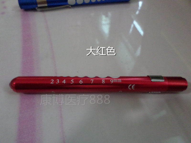 눈과 입을 확인하는 이비인후과 의사를 위한 병원 작은 손전등 학생 펜을 위한 LED 흰색 빛 노란색 빛 펜 빛