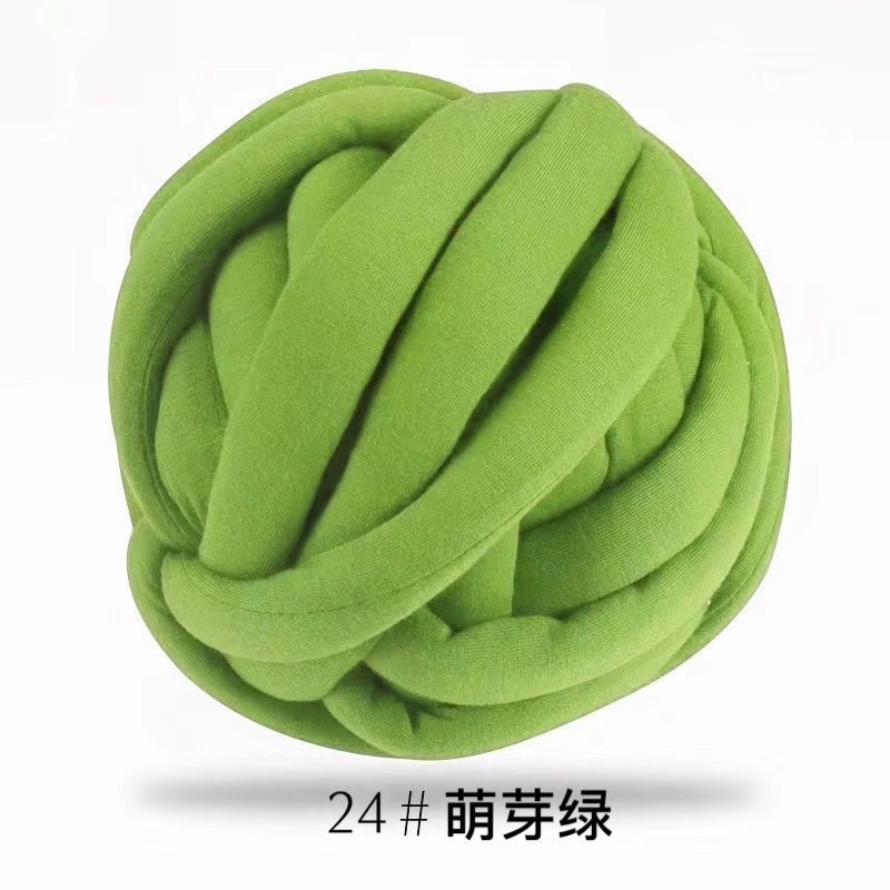 ins超粗冰岛毛线特粗灌芯棉手工编织地毯diy猫窝儿童床围防撞包包