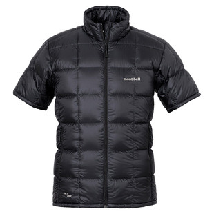 日本代购montbell男女款800蓬轻量保暖羽绒短袖马甲1101665
