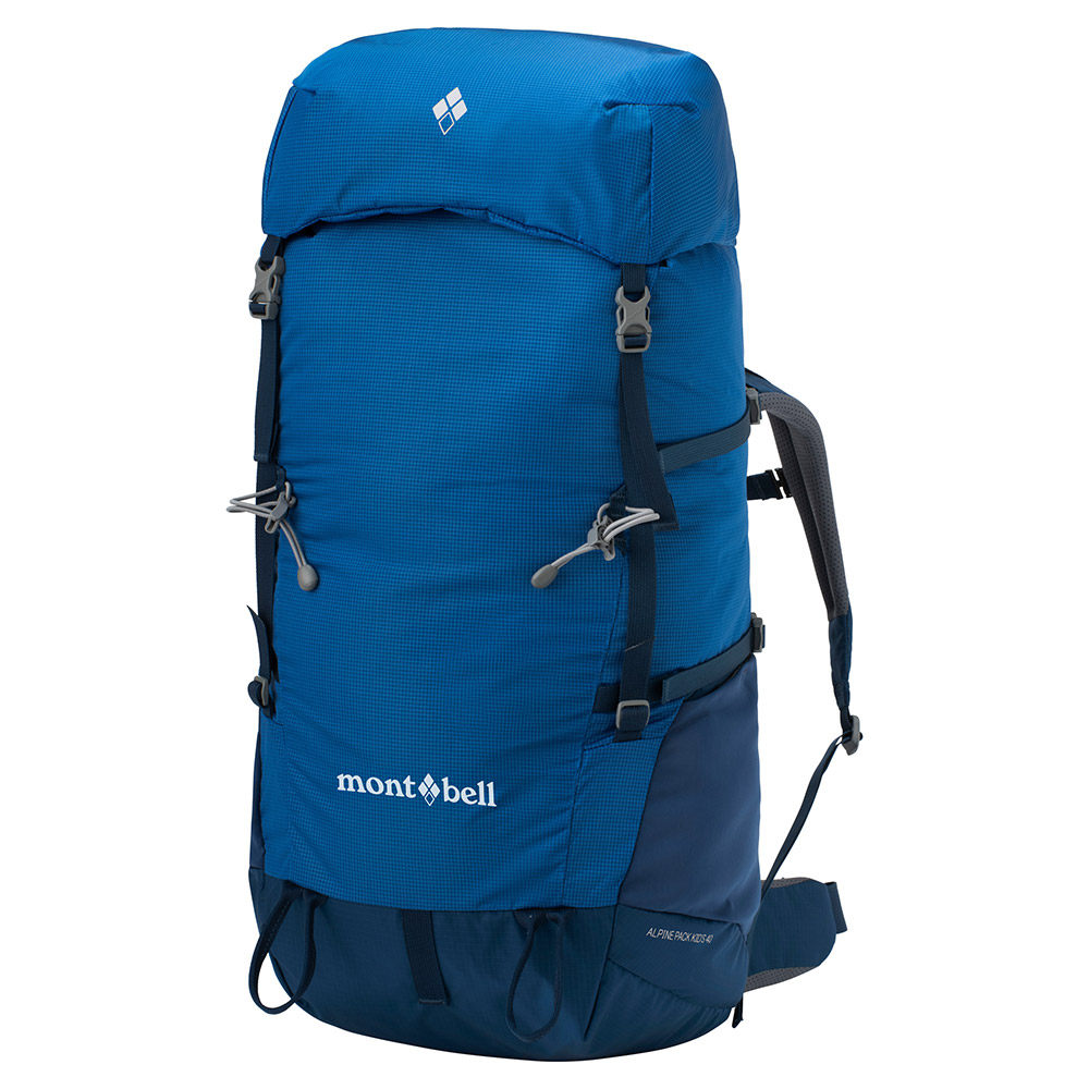 日本代购montbell户外儿童徒步登山40升大容量背包双肩包1133438