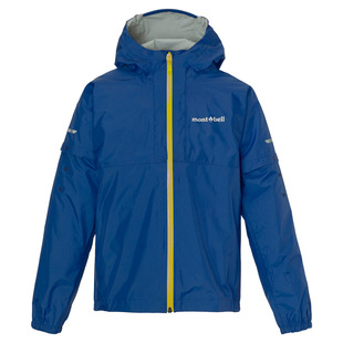 montbell26新款儿童双层户外防风防水冲锋衣Glowfit  1128797/96