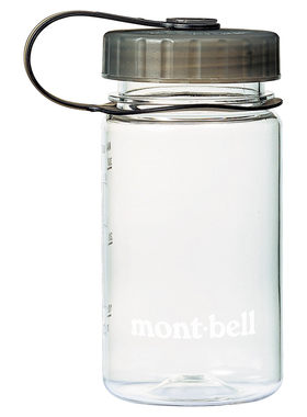 montbell透明塑料轻量直饮饮水壶