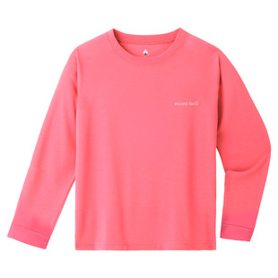 日本代购 montbell儿童速干长袖小logoT恤1114900/1