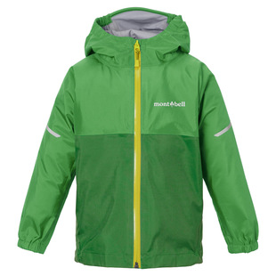 montbell26新款防风防水Thunderpass儿童冲锋衣夹克1128788/89
