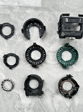 汽车大灯固定卡扣D1 D2 D3 D4 D5 D8卡盘氙气卡扣灯座卡扣卡子