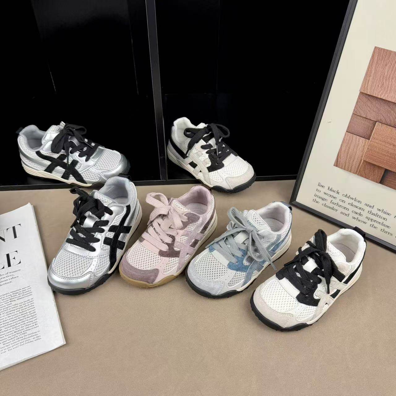 儿童德训鞋2026春季新款女中大童魔术贴休闲运动鞋男童透气校园鞋,童鞋/婴儿鞋/亲子鞋,运动鞋,淘宝优惠券,粉丝福利购,淘宝优惠卷