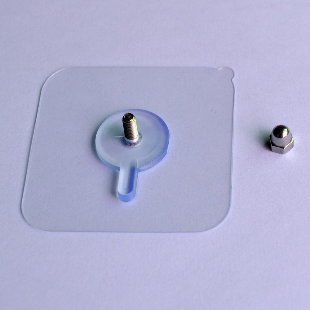 无痕粘贴钉 免打孔安装挂架挂件无痕钉 强力粘贴式螺丝钉