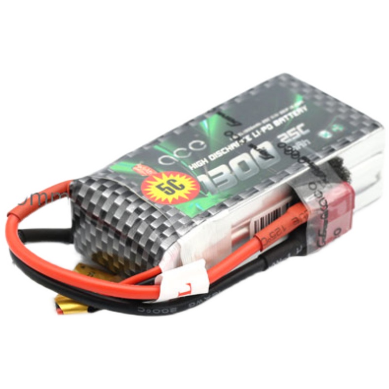 ACE格氏无人机电池1300mAh 25C 11.1V 3S XT60插头格式航模锂电池