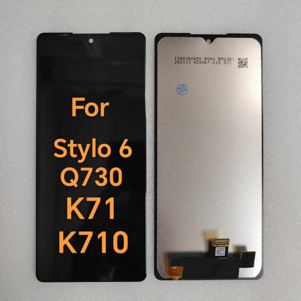 适用于LG Stylo 6 屏幕总成 Q730 K71 触摸液晶显示屏幕总成K710