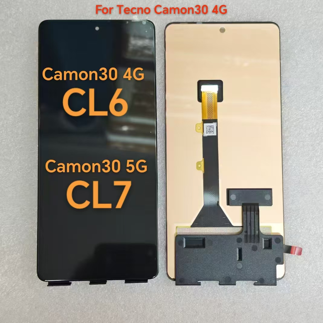 适用传音Tecno Camon 30 4G 5G CL6 k CL7屏幕总成液晶内外显示