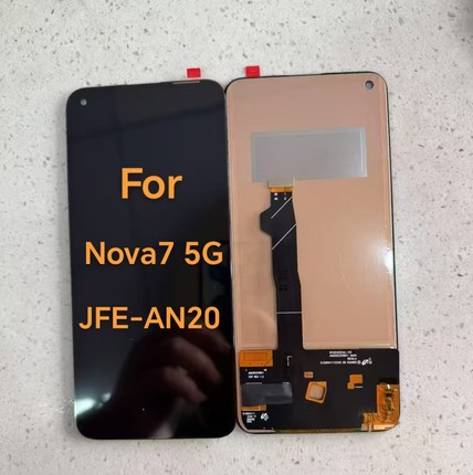 适用于华为JEF-AN20总成屏幕 NOVA7 5G 液晶显示屏一体手机触摸屏