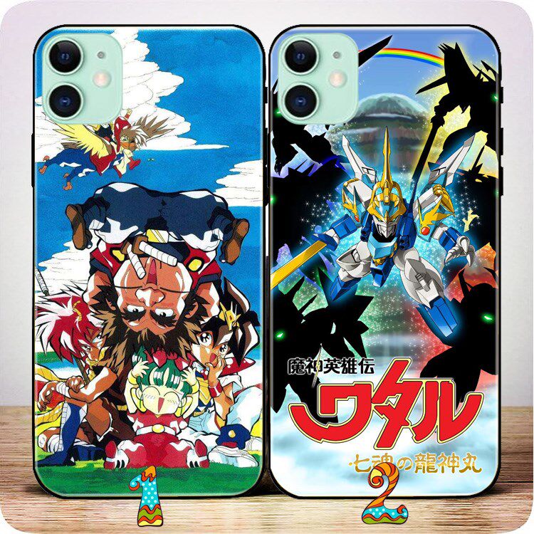 适用于苹果iphone137 8 plus XS max Xr 14pro手机壳动漫魔神英雄传12mini钢化玻璃壳11套可来图定制xr