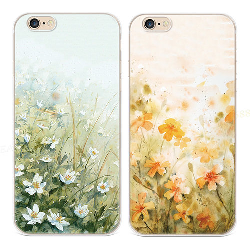 文艺菊花适用iPhone13苹果