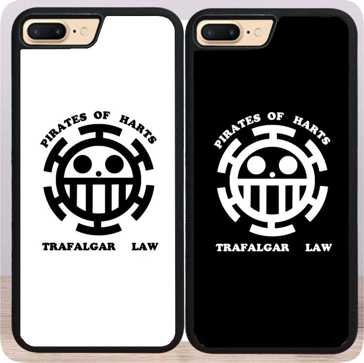 iphone7/14pro海贼王手机壳特拉法尔加罗动漫玻璃壳13/8X适用SE