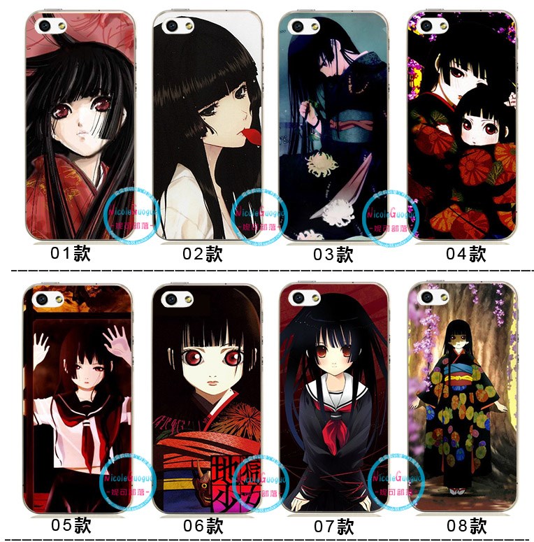 地狱少女适用iphone14 Pro 15手机壳xs max苹果7 8 XR保护套13xr