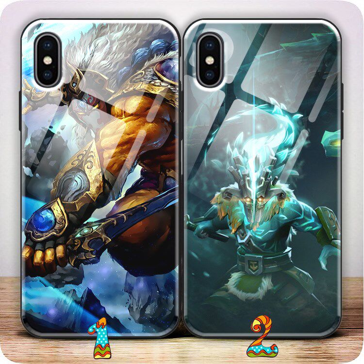 苹果iphone137 8 pro XS max Xr X适用se手机壳刀塔dota剑圣创意