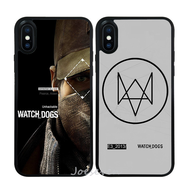 游戏Watch Dogs看门狗iphoneX手机壳苹果15玻璃7适用pro防摔813
