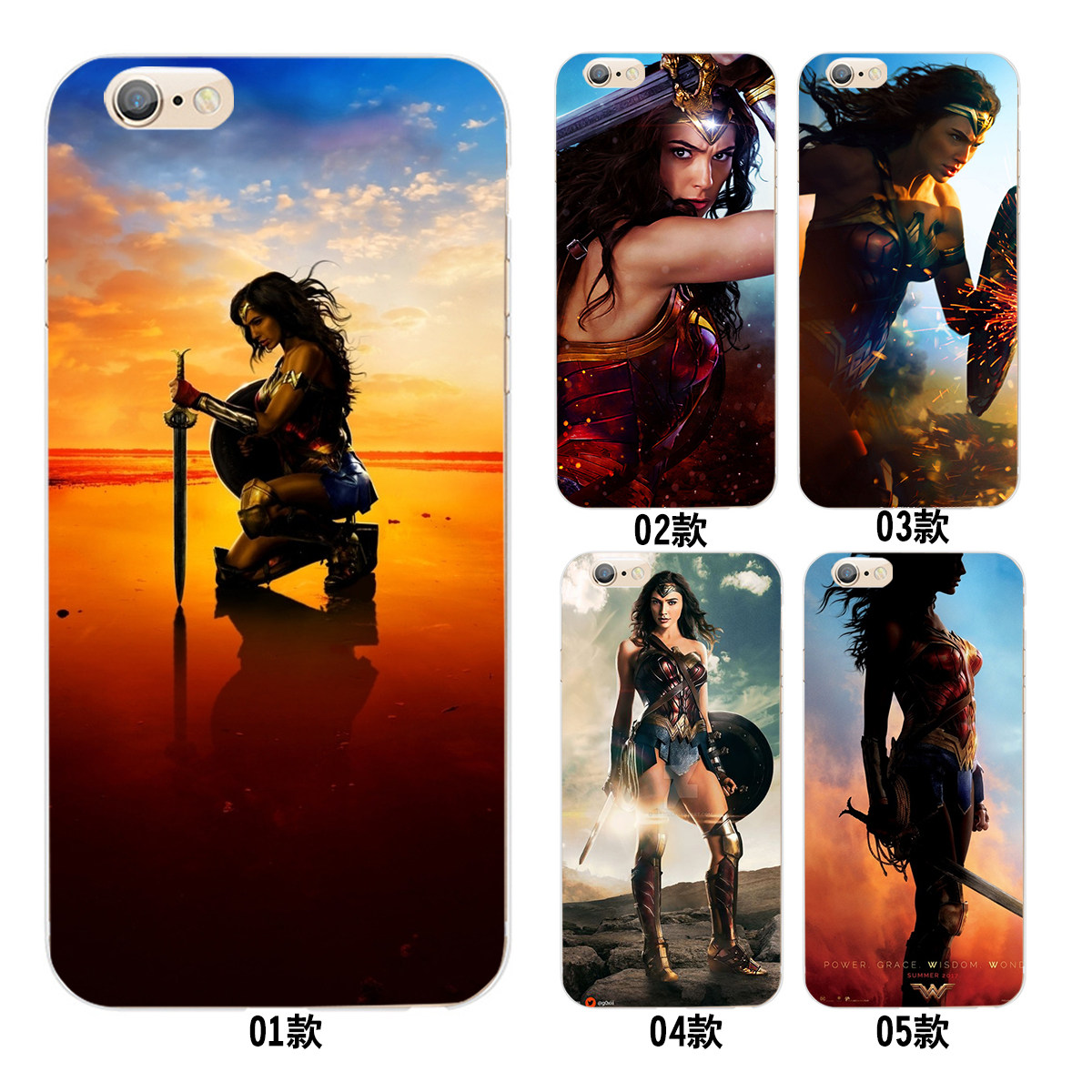 适用于苹果14手机壳12硅胶套iphone13promax防摔xr动漫xsmax钢化玻璃壳15mini磨砂11神奇女侠7p