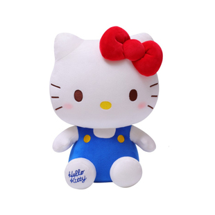 坐姿KT猫毛绒玩具 KITTY凯蒂猫经典 正版 三丽鸥尚绒坊HELLO
