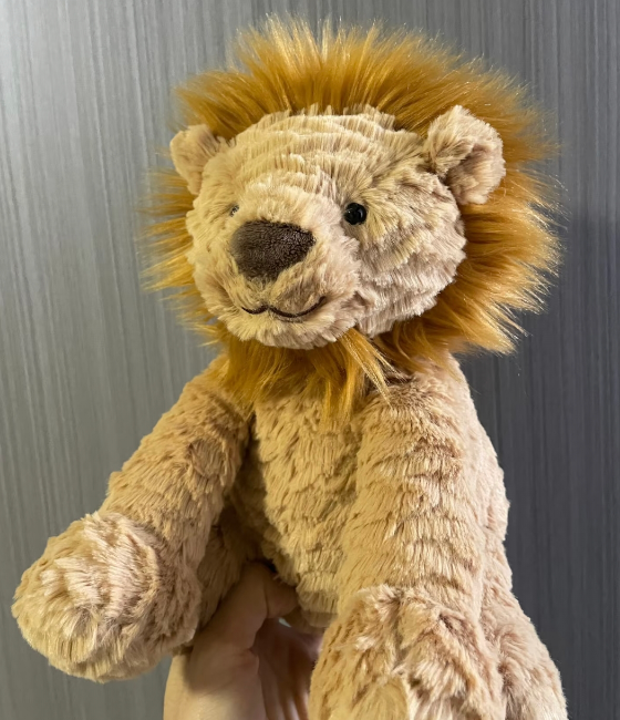 英国Jellycat波浪毛狮子大象小羔羊猴子狐狸小狗龙猪毛绒玩具公仔