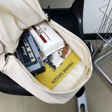 Мужской вместительный и большой ноутбук для путешествий для отдыха, сумка через плечо, школьный рюкзак для школьников, простой и элегантный дизайн, подходит для подростков