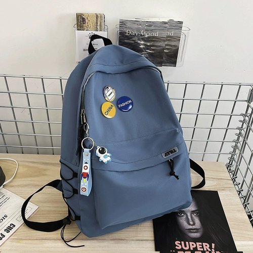 Мужской вместительный и большой ноутбук для путешествий для отдыха, сумка через плечо, школьный рюкзак для школьников, простой и элегантный дизайн, подходит для подростков