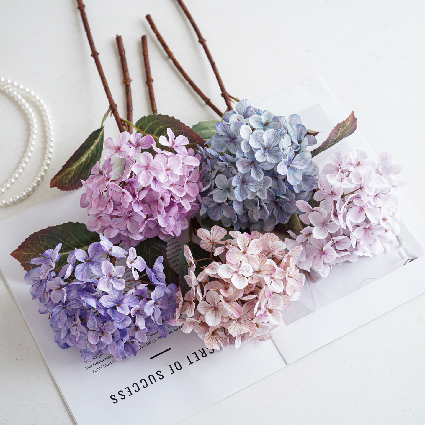 仿真花高级感假花摆设客厅餐桌