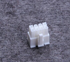 白色主板CPU8P模组8P公头8P电源mod改装材料