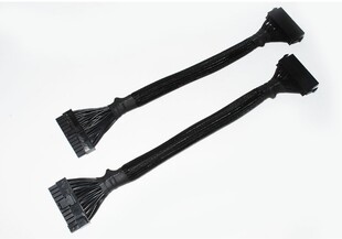 4包蛇皮网可定制 电源24P延长线18AWG线材魔术20