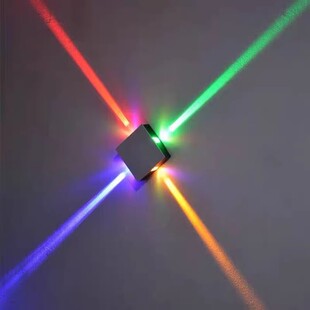 led十字星光灯创意壁灯网红酒吧ktv会所网吧走廊过道背景墙装饰灯