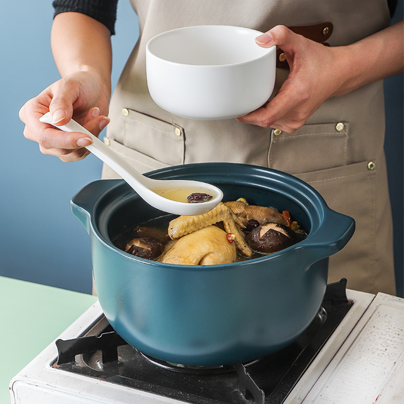 陶瓷砂锅炖锅家用燃气耐高温小沙锅煤气灶专用煲汤锅煲仔饭汤煲