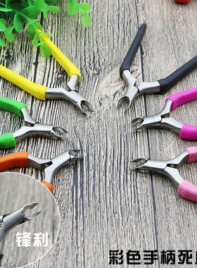 美甲工具进口皮套去死皮剪刀锉不锈钢死皮钳倒刺护理修甲工具套装