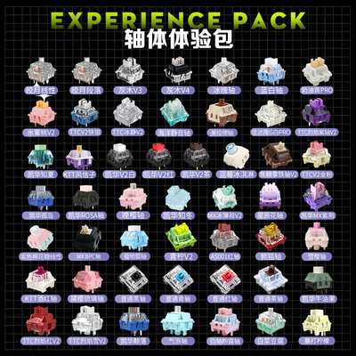 Kailh凯华机械键盘轴体全家福