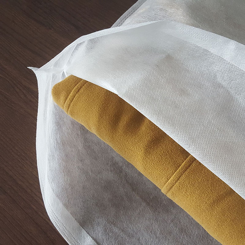 35克加大码无纺布包装袋文胸内衣裤收纳服装大衣服防尘袋白色透气