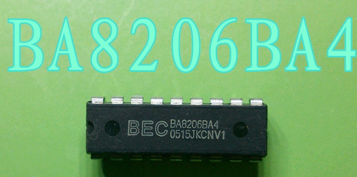 BA8206BA4 直插18脚 遥控电风扇控制电路 芯片IC 全新原装 可直拍