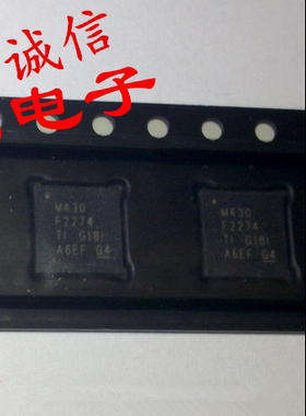单片机MSP430F2274 MSP430F2274IRHAR M430F2274进口全新电子芯片