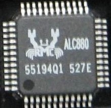 ALC880声卡芯片贴片四面引脚集成电路芯片IC模块电子元器件集成块