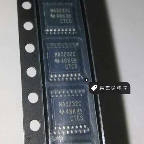 一级 贴片 MA3232C MAX3232CPW 收发器 TSSOP-16封装