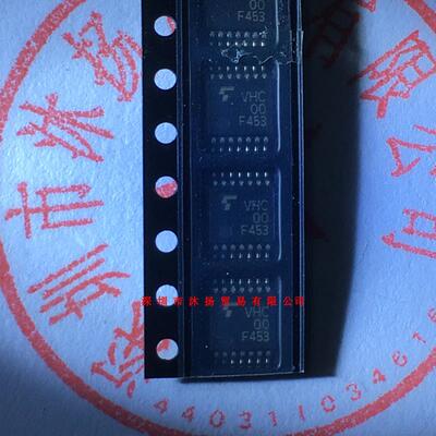 全新原装正品 74VHC00MTCX TSSOP14 丝印VHC00 一个起拍 盗图必究