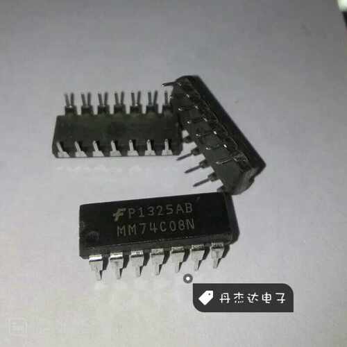 一级 MM74C08N MM74C08 DIP-14    进口原装 专业配单