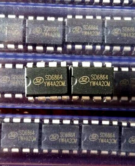 全新原装正品 SD6864 DIP8 直插 开关电源管理 集成电路芯片