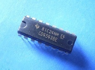 CD4543BE 全新原装CD4543 IC 集成电路CD4543BE DIP芯片