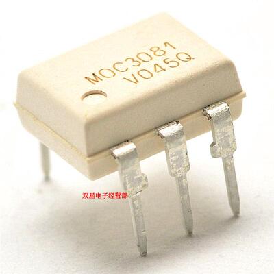 全新正品 MOC3081 MOC3081M DIP6 直插6脚 光电耦合器 光耦芯片