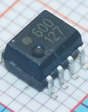 全新6N137 HCPL-0600  HCPL600 600 小体积SOP8 高速TTL兼容光耦