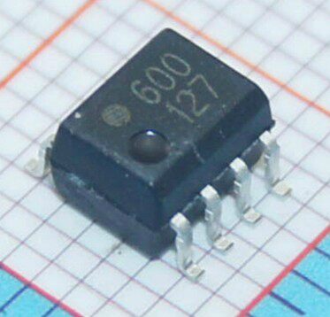 全新6N137 HCPL-0600  HCPL600 600 小体积SOP8 高速TTL兼容光耦