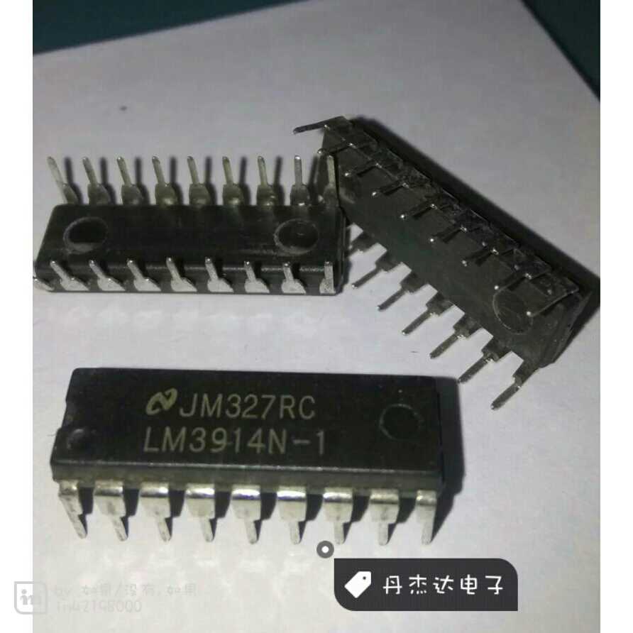 一级 LM3914N-1 LM3914 DIP-18 显示器驱动器 进口原装