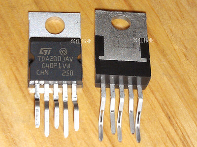 全新 TDA2003 TDA2003A  TDA2003AV TO220-5 音频放大器IC芯片