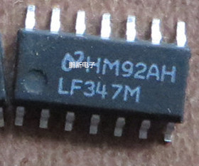 全新原装正品 LM347M  LM347 SOP14 贴片 集成电路芯片